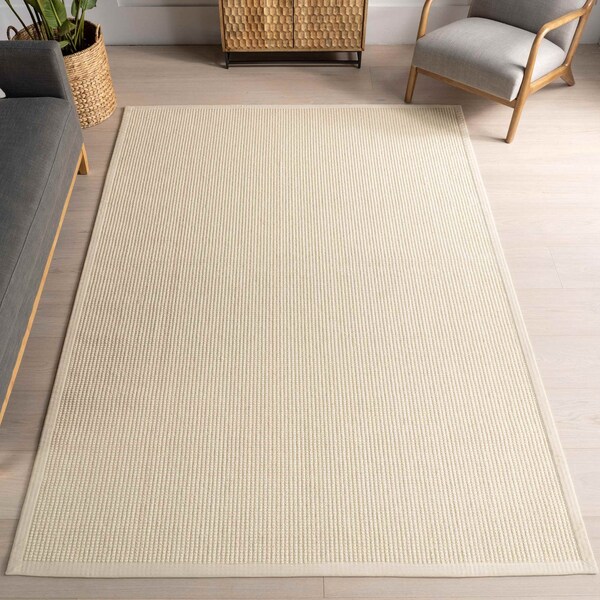 Nuloom Monica Geometric Wool Area Rug 4ft x 6ft NCAG07A-406 - main